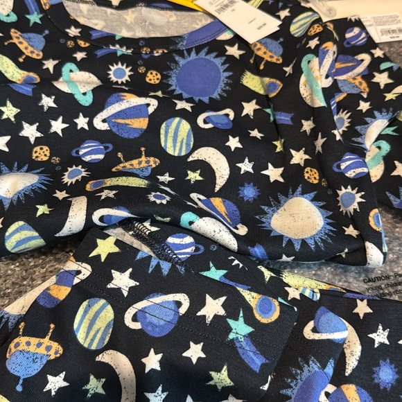 GAP Cosmic Kids Pajama Set - Black and Blue - Picture 3 of 6